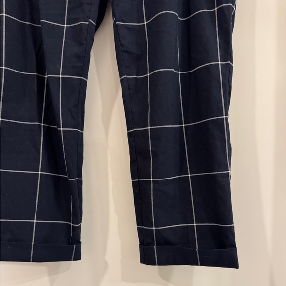 OAK + FORT Plaid Cropped Pant ✨ - Picture 3 of 12
